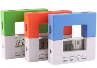 USB Hub-Alarm Clock Combo