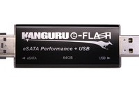 Kanguru e-Flash 64GB eSATA + USB Flash Drive