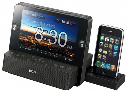 Sony ICF-CL75iP Digital Frame Clock Radio with iPod Dock