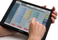 TabletKiosk Sahara NetSlate a230T Tablet PC in use