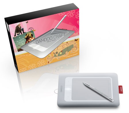 Wacom Bamboo Craft multitouch tablet package