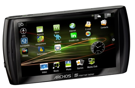 Archos 5 Internet Tablet with