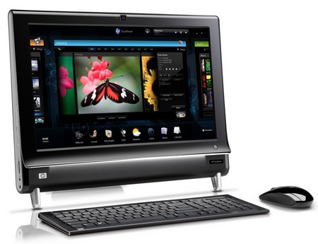 HP TouchSmart 300 multitouch PC. HP brings the new TouchSmart 300 and 