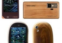 NTT DoCoMo Touch Wood Concept Phones