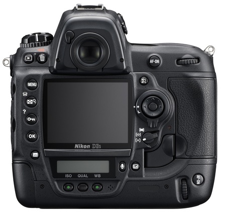 Nikon D3s DSLR Camera back