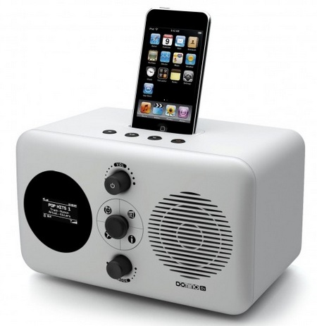 Ipod Radio Dock on Launches The New Domino  A Digital Internet Radio With An Ipod Docking