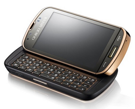 Smartphone on Giorgio Armani Samsung Windows Mobile Smartphone Itech News Net