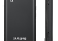 Samsung Galaxy Spica Android Phone black back