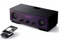 Yamaha TSX-W80 ipod speaker dock purple