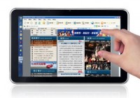 K.R.T X9 Multitouch Tablet runs Windows 7