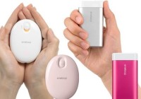 Sanyo eneloop kairo KIR-SE1S and KIR-SL2S Hand Warmers