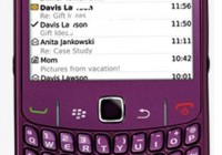 Sprint BlackBerry Curve 8530 Royale Purple smartphone