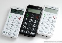 iNO CP09 Mobile Phone for Elderly white and black