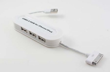 As you can see, this is a multi-purpose USB adapter that combines a 3-port 