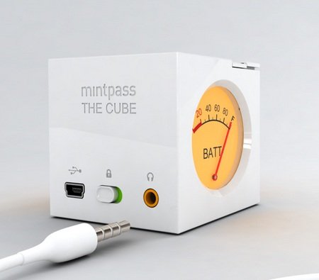 Mintpass The Cube Retro-Style MP3 Player Mintpass The Cube Retro-Style MP3 Player