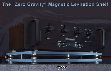 Moon Audio Zero Gravity Magnetic Levitation Shelf Moon Audio Zero Gravity Magnetic Levitation Shelf