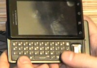 Motorola Milestone Android Phone Unboxed