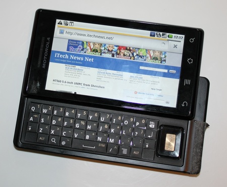 Motorola Milestone Launched in motorola milestone. Motorola Milestone Launched in