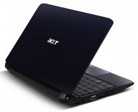 Acer Aspire One AO532h Pine Trail Netbook Onyx Blue Acer Aspire One AO532h Pine Trail Netbook Onyx Blue