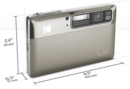 Kodak SLICE Touchscreen Camera Silver Kodak SLICE Touchscreen Camera Silver