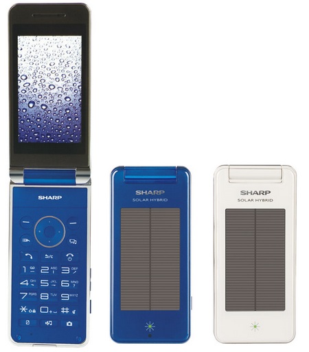 Sharp SOLAR HYBRID SH6230C mobile phone Sharp SOLAR HYBRID SH6230C mobile phone