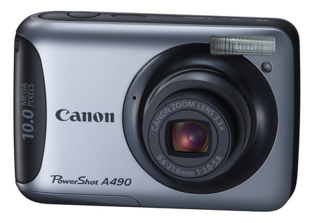 Canon PowerShot A490 entry-level digicam Canon PowerShot A490 entry-level digicam