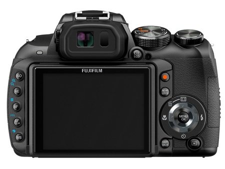FujiFilm FinePix HS10 30x Ultra Zoom Camera back