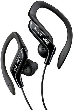JVC HA-EB75 Ear Clip Headphones black