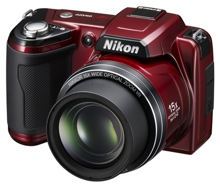 Nikon CoolPix L110 15x zoom camera red Nikon CoolPix L110 15x zoom camera red