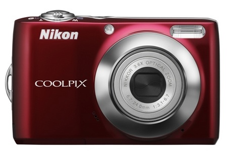 Nikon CoolPix L22 Digital Camera red Nikon CoolPix L22 Digital Camera red