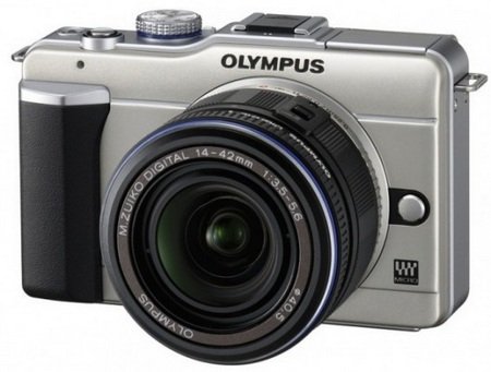 Olympus PEN E-PL1 Micro Four Thirds Camera silver Olympus PEN E-PL1 Micro Four Thirds Camera silver