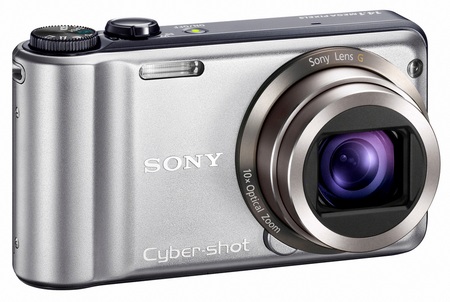 Sony Cyber-shot DSC-H55 10x Zoom Camera silver