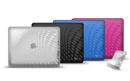 iluv iCC802 Flexi-Clear (TPU) Case with Dot Wave Pattern for iPad iluv iCC802 Flexi-Clear (TPU) Case with Dot Wave Pattern for iPad