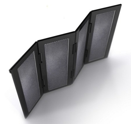 AmbienTec SolarFold portable solar charger AmbienTec SolarFold portable solar charger