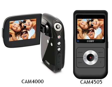 Coby Snapp CAM4505 and CAM4000 Pocket Camcorders Coby Snapp CAM4505 and CAM4000 Pocket Camcorders