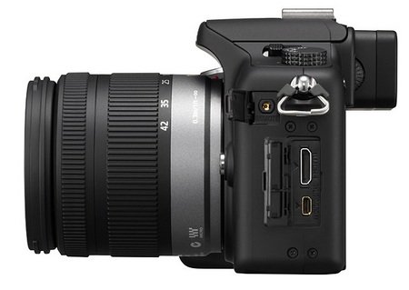 Panasonic Lumix DMC-G10 Micro Four Thirds Camera side Panasonic Lumix DMC-G10 Micro Four Thirds Camera side