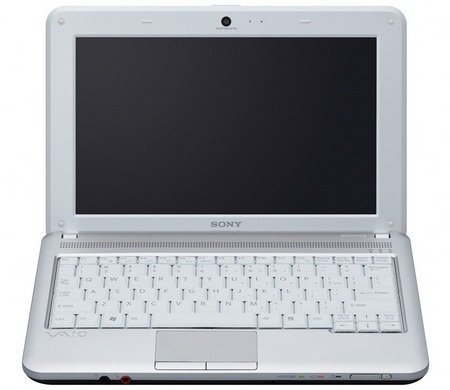 Sony VAIO M series Mini Notebook front Sony VAIO M series Mini Notebook front