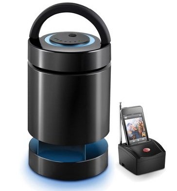 Hammacher Interference Avoiding Wireless iPod Speaker Hammacher Interference Avoiding Wireless iPod Speaker