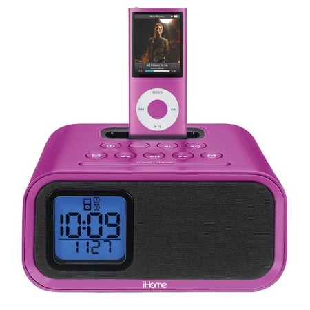 Ipod Speaker Systems on Speaker System For Apple Ipod The System Features Dual Alarm And