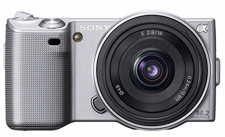 Sony NEX-5 Ultra-Compact DSLRs with interchangeable lenses Silver Sony NEX-5 Ultra-Compact DSLRs with interchangeable lenses Silver