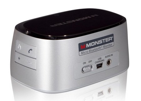 Monster iClarity HD Micro Bluetooth Speaker back Monster iClarity HD Micro Bluetooth Speaker back