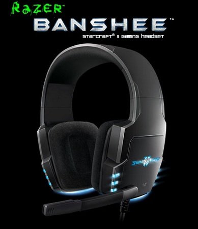 Razer Banshee StarCraft II Gaming headset Razer Banshee StarCraft II Gaming headset