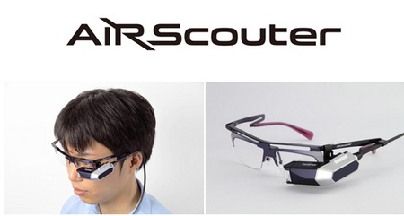 Brother AiRScouter Head-mounted Retina Scanning Display