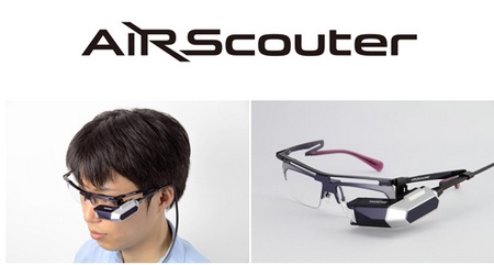 Brother AiRScouter Head-mounted Retina Scanning Display Brother AiRScouter Head-mounted Retina Scanning Display