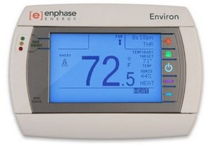 Enphase Energy Environ Smart Thermostat Enphase Energy Environ Smart Thermostat