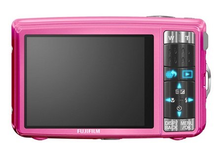 FujiFilm FinePix Z80 Stylish and Colorful Digital Camera back FujiFilm FinePix Z80 Stylish and Colorful Digital Camera back