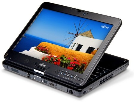 Fujitsu Lifebook TH700 Tablet PC folded Fujitsu Lifebook TH700 Tablet PC folded