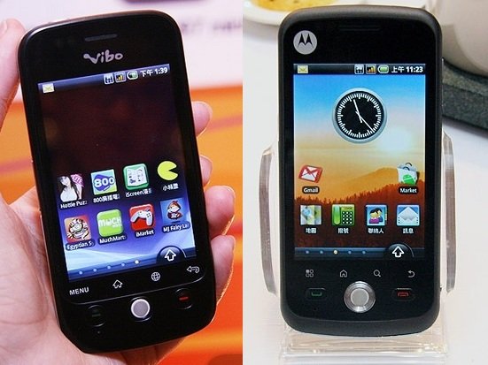 Motorola Quench XT3 and Vibo A688