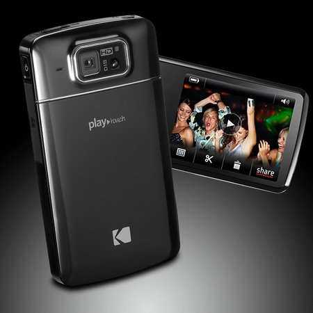 Kodak PLAYTOUCH Pocket Video Camcorder Smoke Gaze Black Kodak PLAYTOUCH Pocket Video Camcorder Smoke Gaze Black