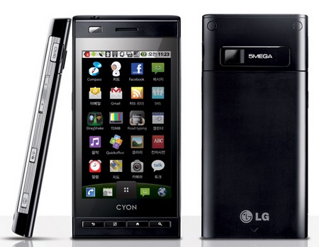 LG Optimus Z Android Phone Launched in Korea 1